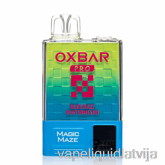 Oxbar Magic Labirints Pro 10000 Vienreizējās Lietošanas Zils Razz Arbūzs - Pāksts Sulas Vape šķidrums